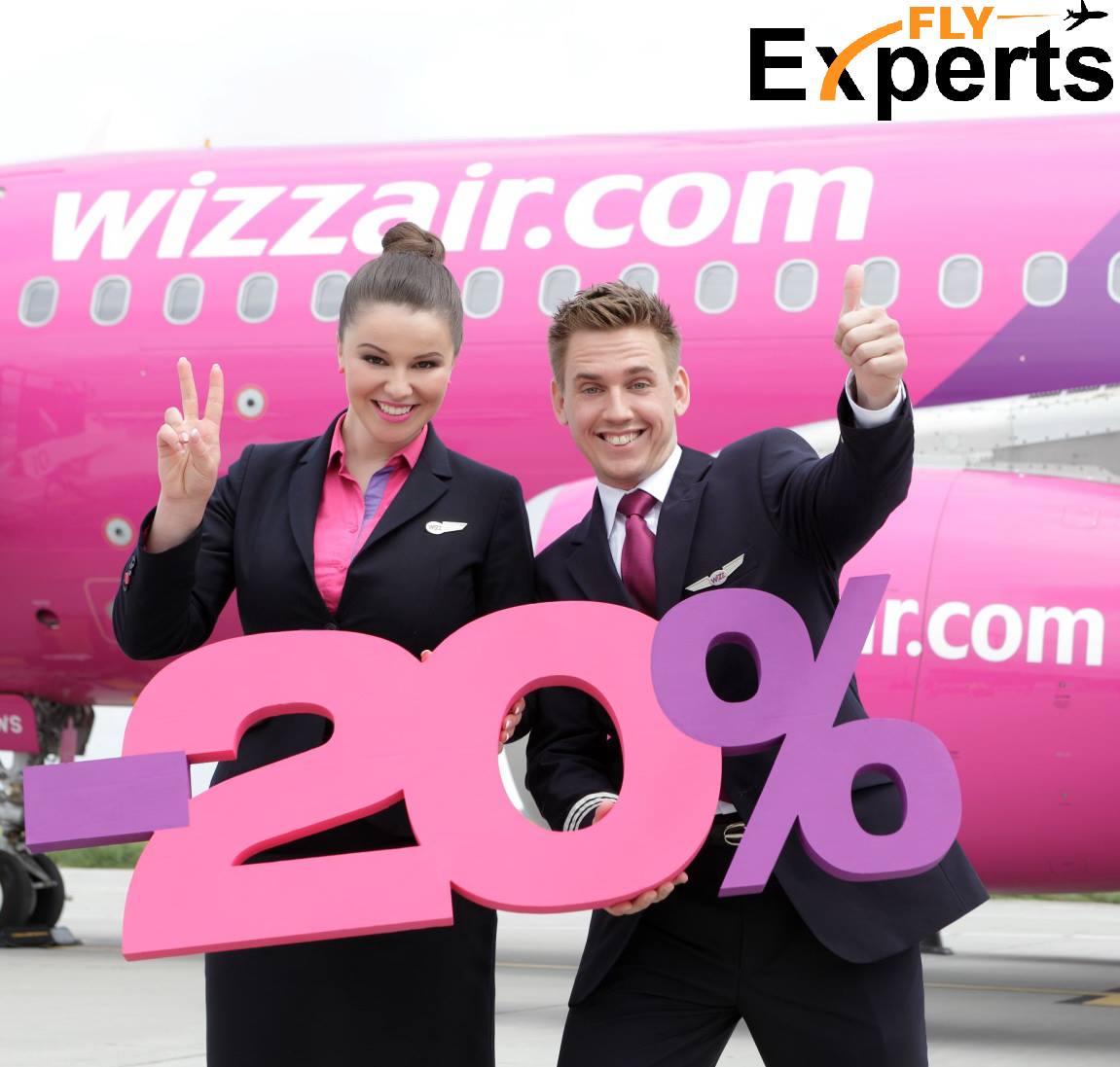 20% popusta na sve Wizz Air karte - samo danas!